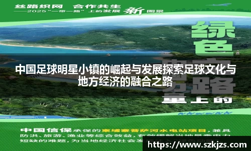 中国足球明星小镇的崛起与发展探索足球文化与地方经济的融合之路